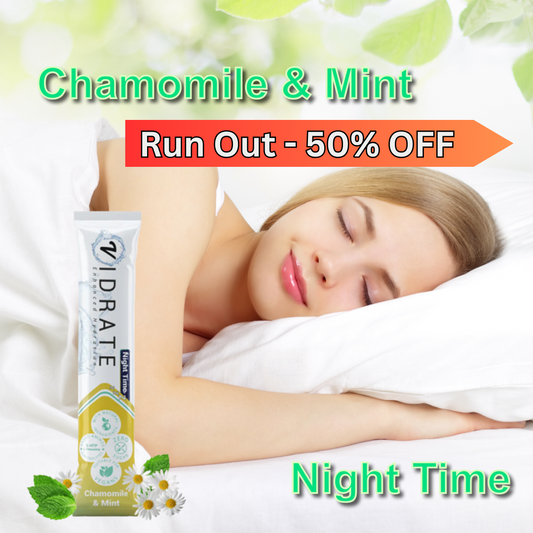 CHAMOMILE & MINT Night Time - Run Out SAVE - 50% OFF