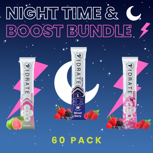 60 Pack NIGHT TIME & BOOST Bundle